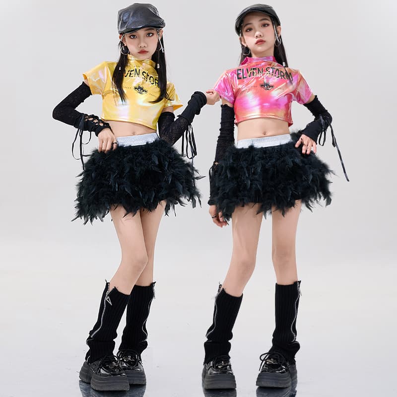 アイドル衣装 キラめきストリートクロップセット