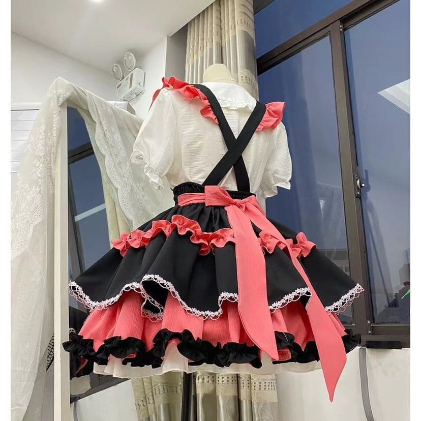 ふんわりメイド風アイドル衣装