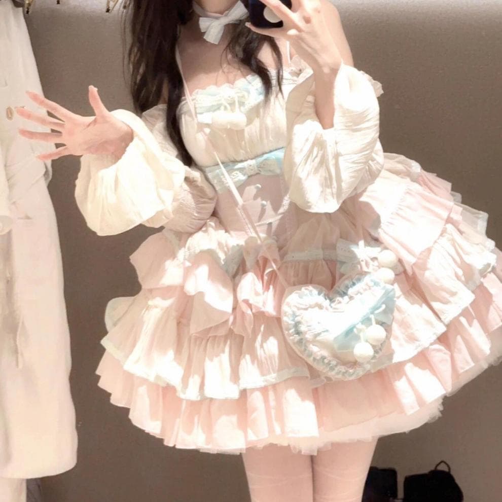 アイドル衣装 姫様フリルワンピース衣装セット