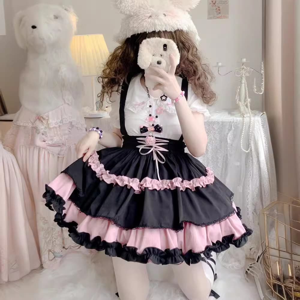 ふんわりメイド風アイドル衣装