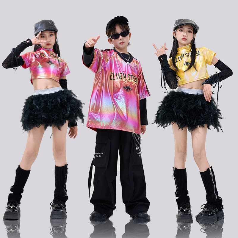 アイドル衣装 キラめきストリートクロップセット
