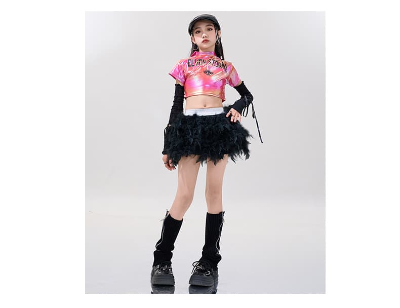 アイドル衣装 キラめきストリートクロップセット