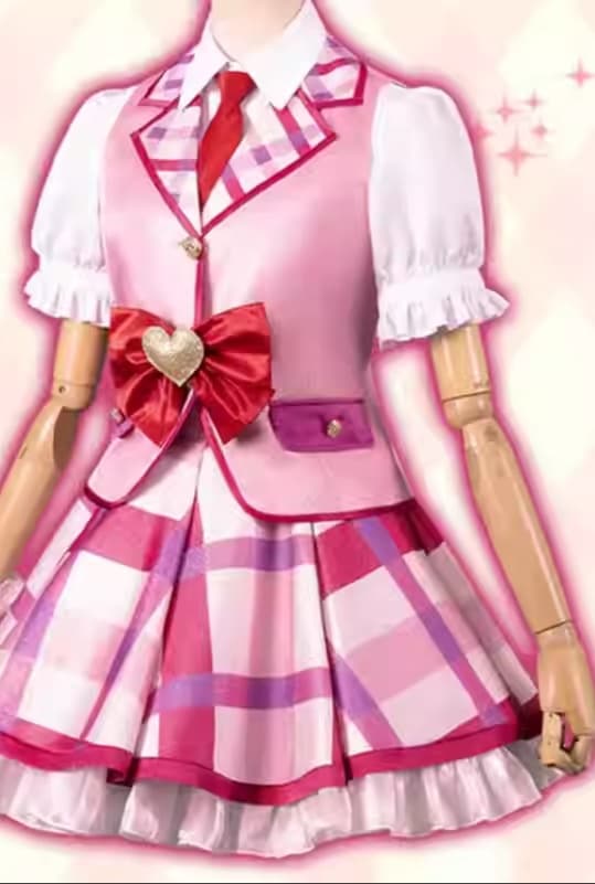 アイドル衣装 リボン付きキャンディドレス衣装