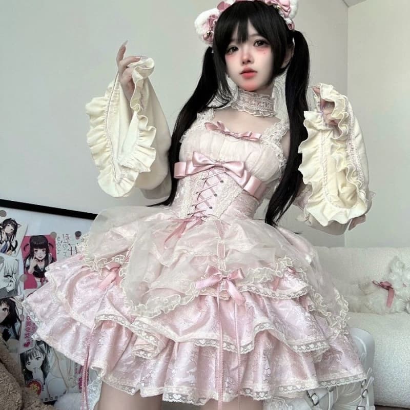 アイドル衣装 ふんわりメルヘンフリル衣装
