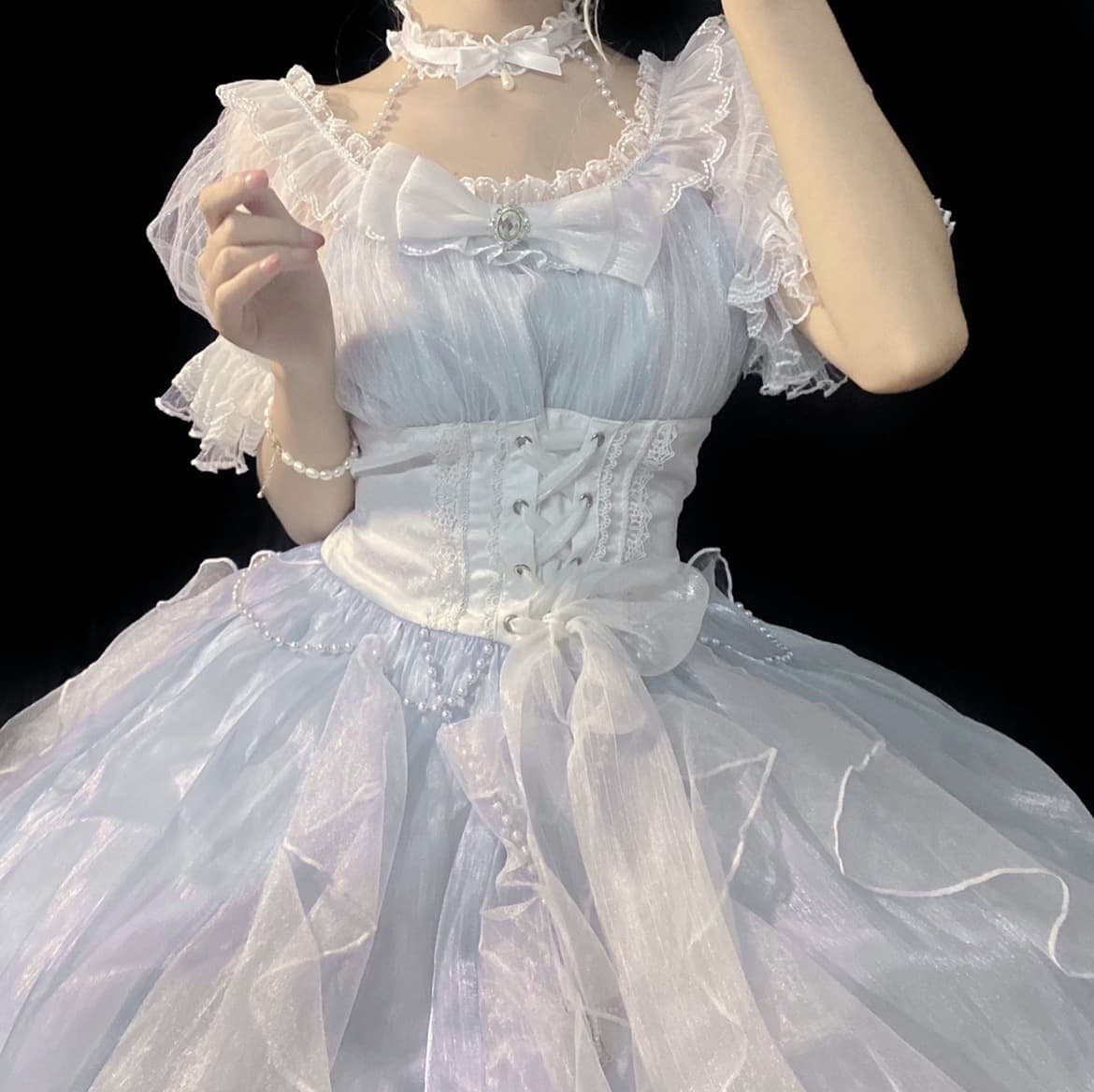 アイドル衣装 姫様のきらめき舞踏会ドレス