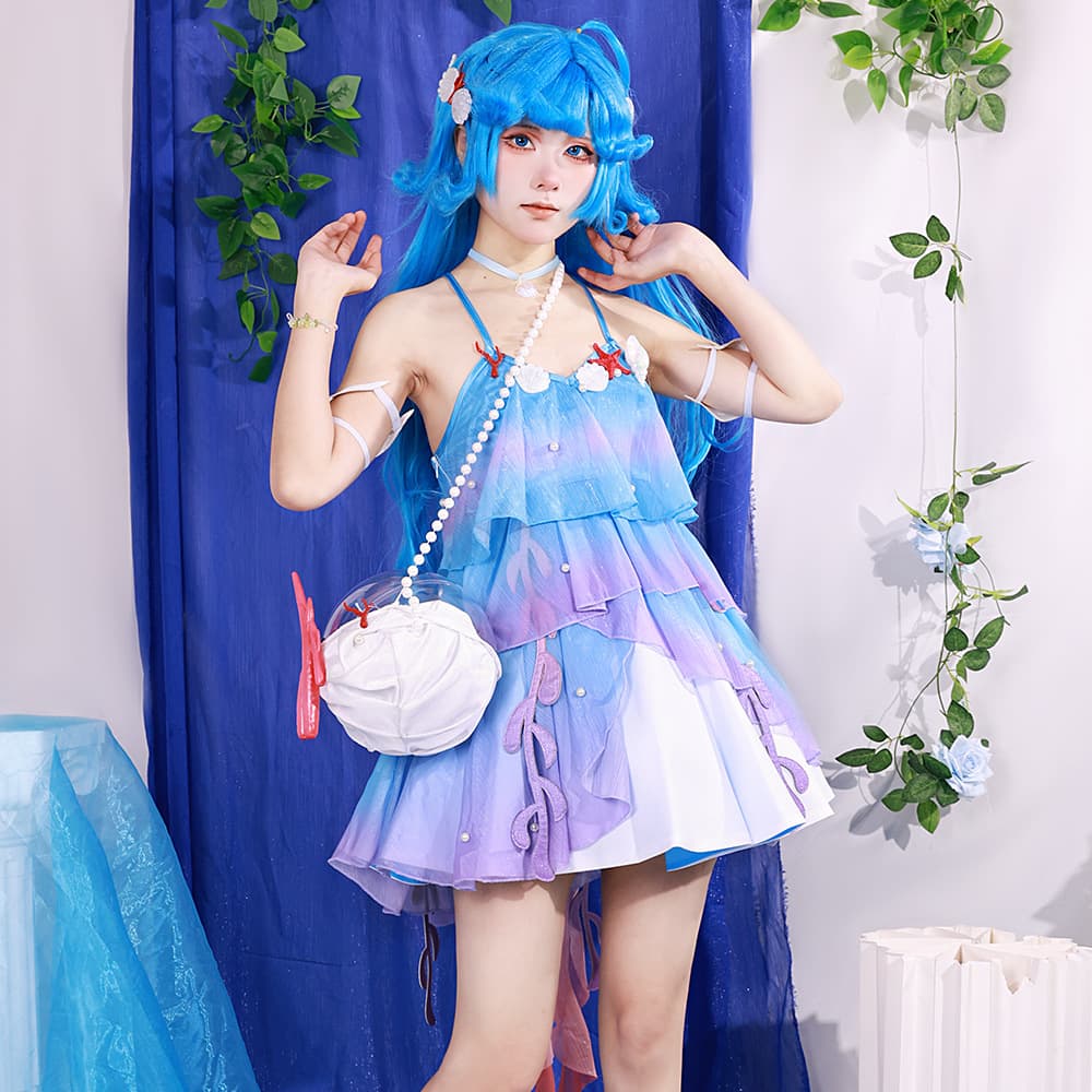 アイドル衣装 夢見るメロディ ティアードワンピース