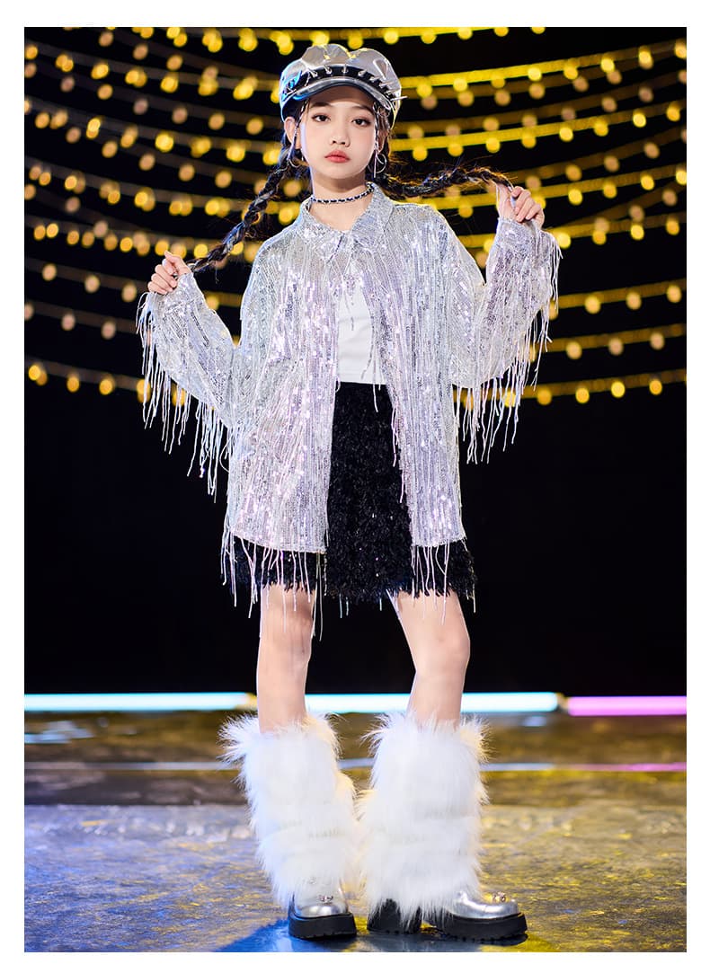 キラキラフリンジアイドル衣装