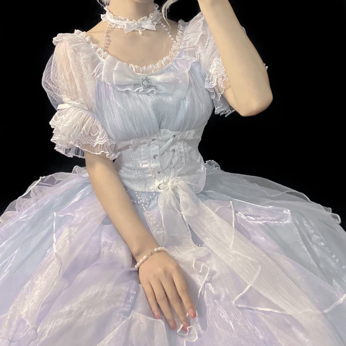 アイドル衣装 姫様のきらめき舞踏会ドレス