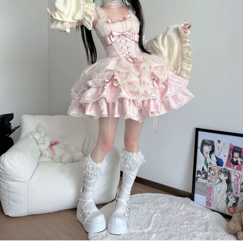 アイドル衣装 ふんわりメルヘンフリル衣装