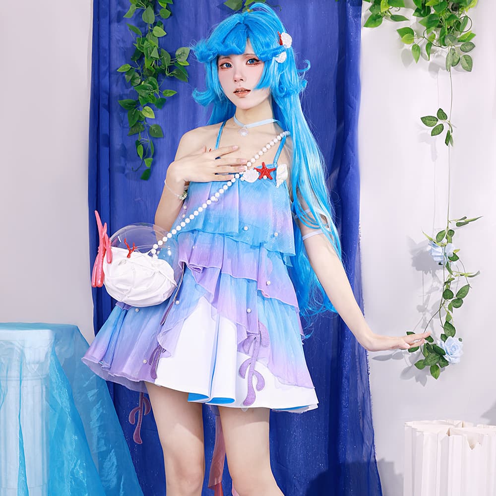 アイドル衣装 夢見るメロディ ティアードワンピース